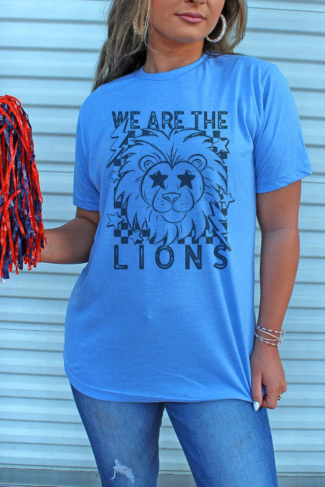 Stars We Are The Lions Unisex Poly-Rich Blend Tee - Wholesale Accessory Market