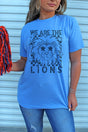 Stars We Are The Lions Unisex Poly-Rich Blend Tee - Wholesale Accessory Market