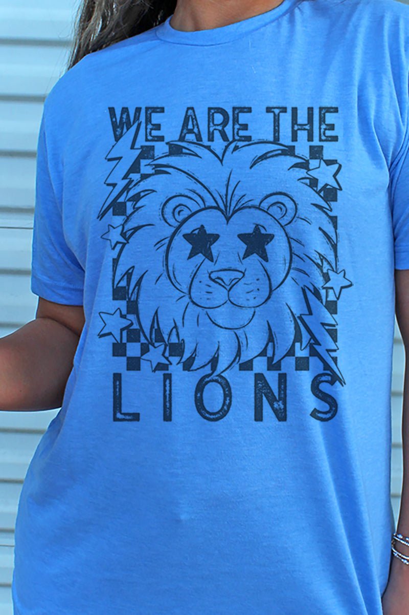 Stars We Are The Lions Unisex Poly-Rich Blend Tee - Wholesale Accessory Market