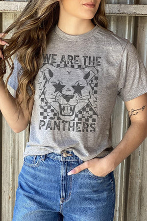 Stars We Are The Panthers Unisex Poly-Rich Blend Tee - Wholesale Accessory Market