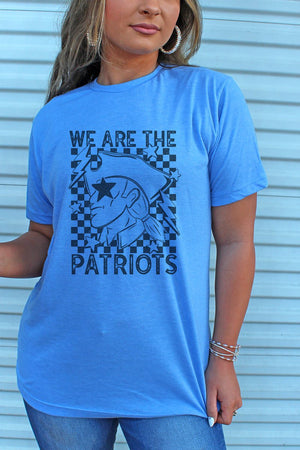 Stars We Are The Patriots Unisex Poly-Rich Blend Tee - Wholesale Accessory Market