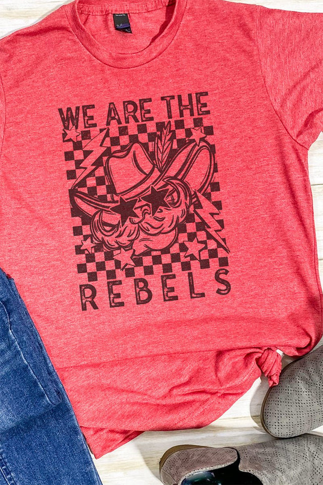 Stars We Are The Rebels Unisex Poly-Rich Blend Tee - Wholesale Accessory Market