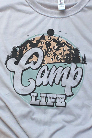 Camp Life Unisex Dri-Power Poly Tee - Wholesale Accessory Market