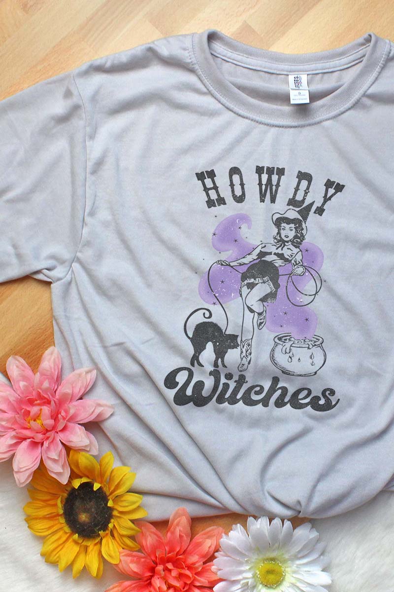 Howdy Witches Unisex Dri-Power Poly Tee - Wholesale Accessory Market