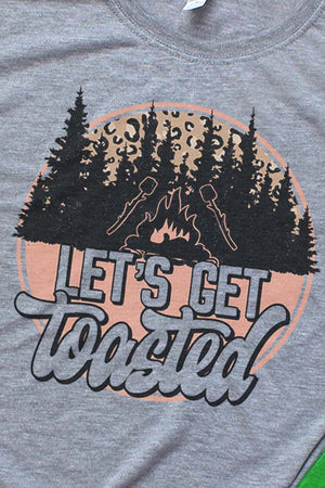 Let's Get Toasted Unisex Dri-Power Poly Tee - Wholesale Accessory Market