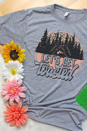 Let's Get Toasted Unisex Dri-Power Poly Tee - Wholesale Accessory Market