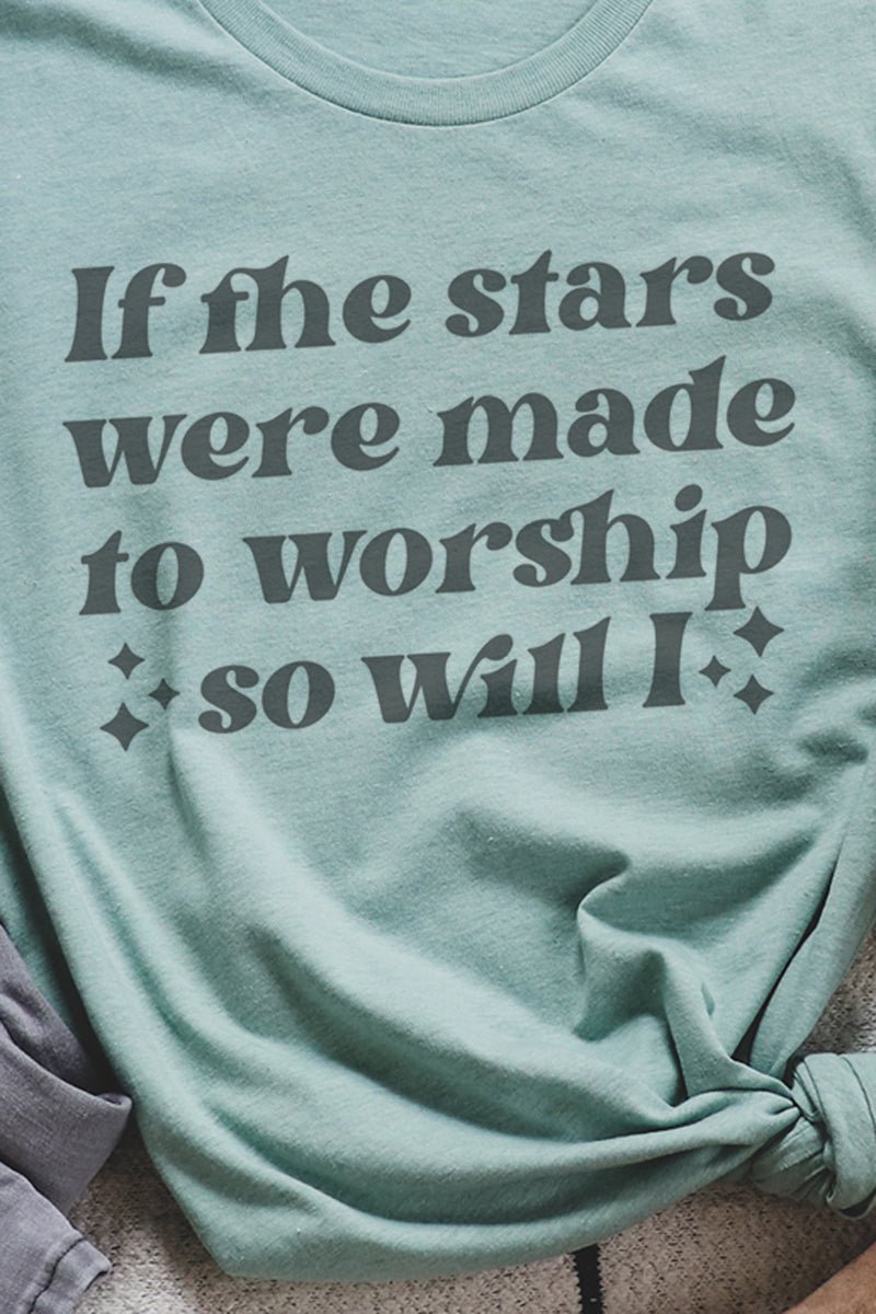 Worship So Will I Tri-Blend Short Sleeve Tee - Wholesale Accessory Market