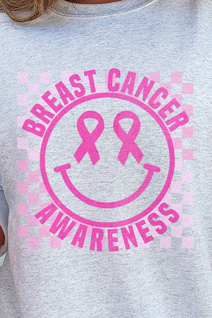 All Smiles Breast Cancer Awareness Unisex NuBlend Crew Sweatshirt - Wholesale Accessory Market