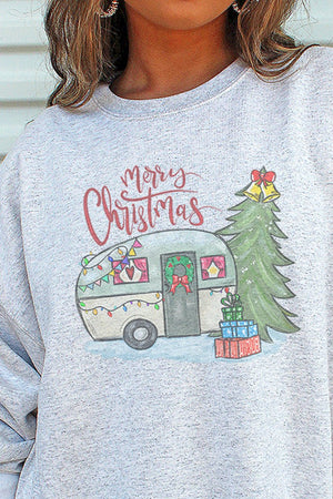 Camper Merry Christmas Unisex NuBlend Crew Sweatshirt - Wholesale Accessory Market