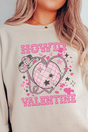 Disco Howdy Valentine Unisex NuBlend Crew Sweatshirt - Wholesale Accessory Market