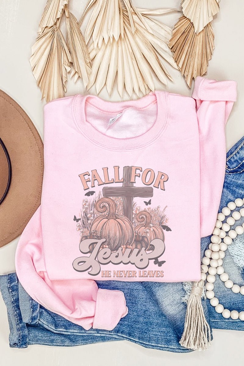 Fall For Jesus Unisex NuBlend Crew Sweatshirt - Wholesale Accessory Market