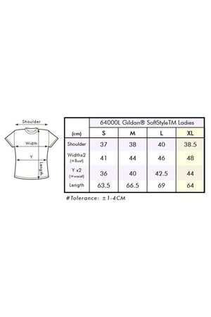 Gildan Ladies Short Sleeve Fitted T-Shirt - Wholesale Accessory Market