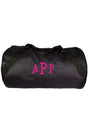 Black Barrel-Sided Duffle Bag 18" - Wholesale Accessory Market