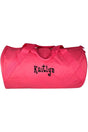 Hot Pink Barrel-Sided Duffle Bag 18" - Wholesale Accessory Market