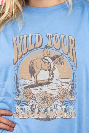 Wild Tour Cowboy Adult Fusion ChromaSoft Performance T-Shirt - Wholesale Accessory Market