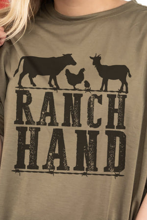 Farm Animals Ranch Hand Adult Fusion ChromaSoft Performance T-Shirt - Wholesale Accessory Market