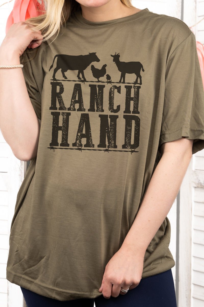 Farm Animals Ranch Hand Adult Fusion ChromaSoft Performance T-Shirt - Wholesale Accessory Market