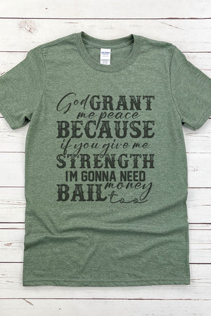 God Grant Me Peace Softstyle Adult T-Shirt - Wholesale Accessory Market