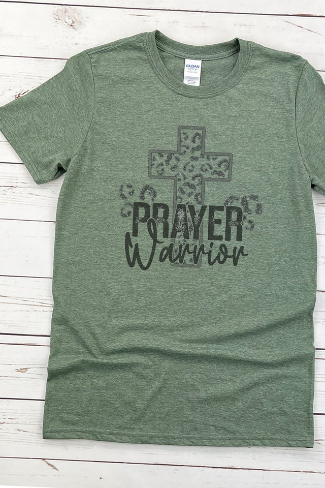 Prayer Warrior Cross Softstyle Adult T-Shirt - Wholesale Accessory Market