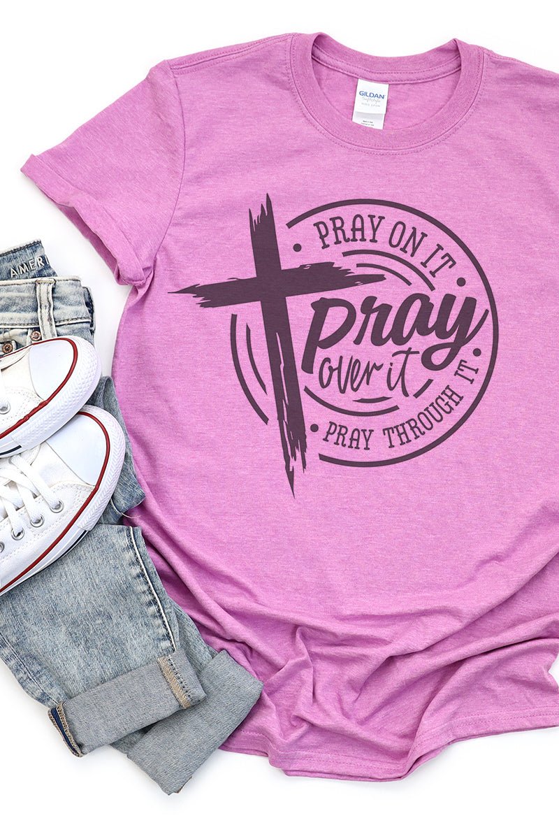 Pray On It Softstyle Adult T-Shirt - Wholesale Accessory Market