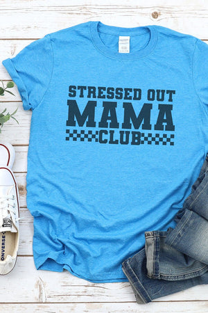 Stressed Out Mama Club Softstyle Adult T-Shirt - Wholesale Accessory Market