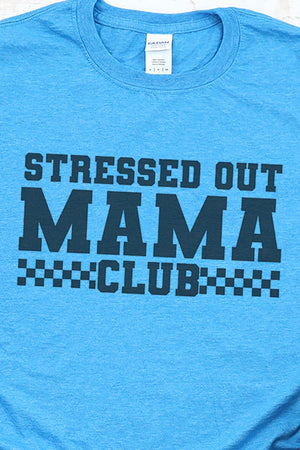 Stressed Out Mama Club Softstyle Adult T-Shirt - Wholesale Accessory Market