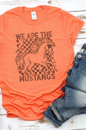 Stars We Are The Mustangs Softstyle Adult T-Shirt - Wholesale Accessory Market