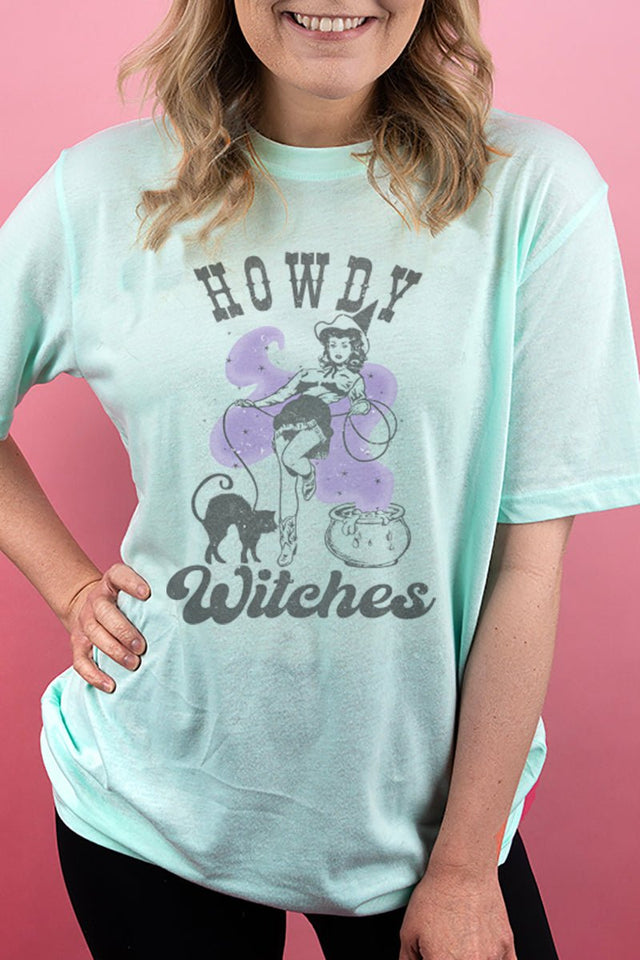 Howdy Witches Adult Soft-Tek Blend T-Shirt - Wholesale Accessory Market