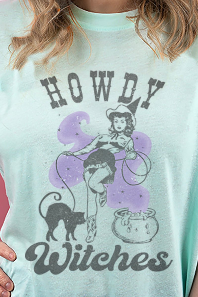 Howdy Witches Adult Soft-Tek Blend T-Shirt - Wholesale Accessory Market