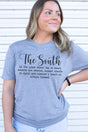 The South Adult Soft-Tek Blend T-Shirt - Wholesale Accessory Market