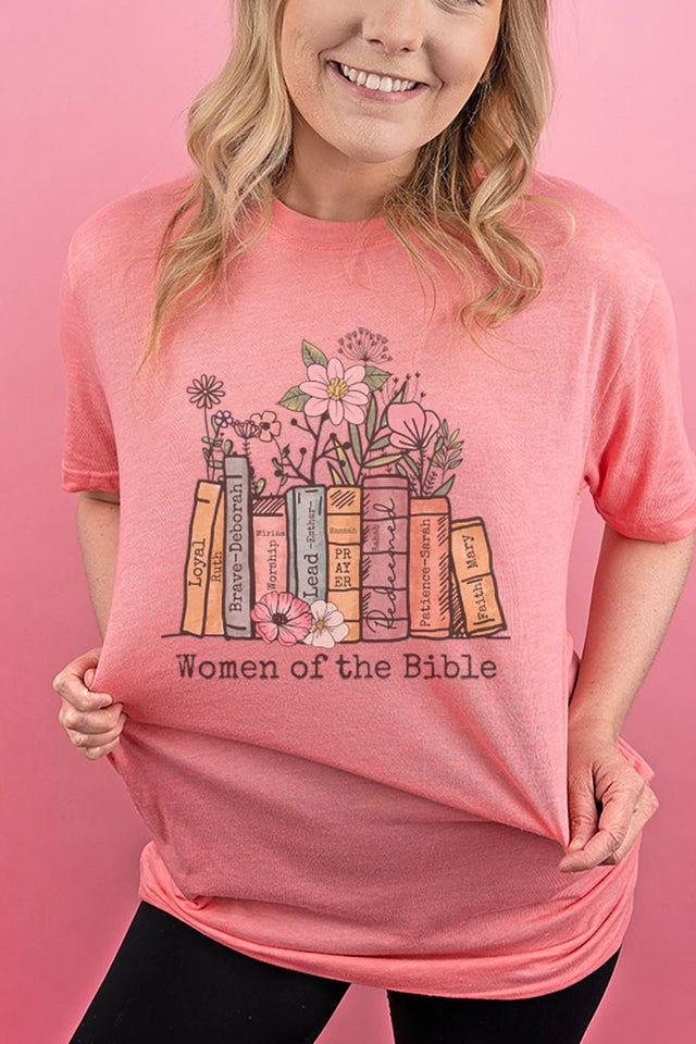 Women Of The Bible Adult Soft-Tek Blend T-Shirt - Wholesale Accessory Market