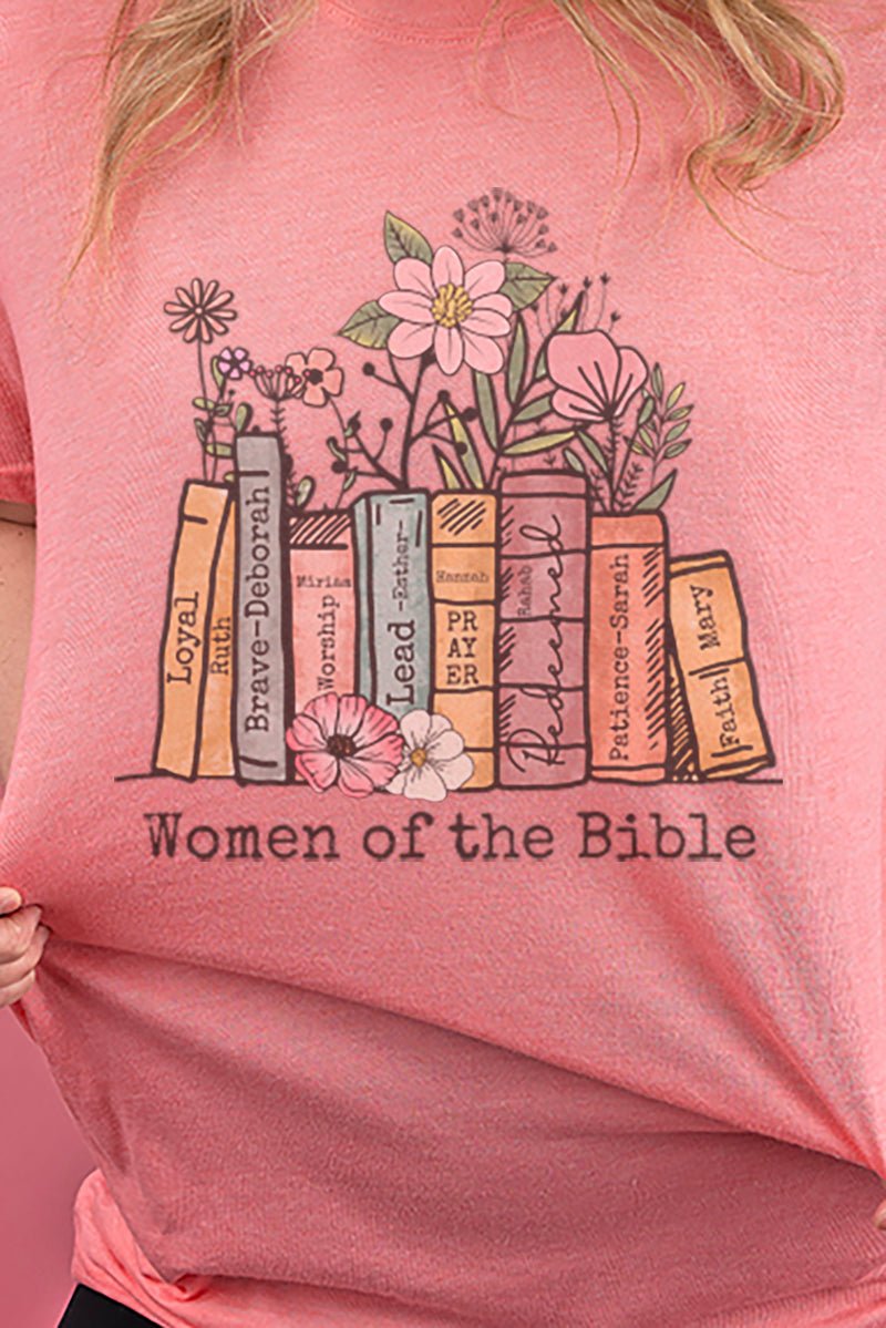 Women Of The Bible Adult Soft-Tek Blend T-Shirt - Wholesale Accessory Market