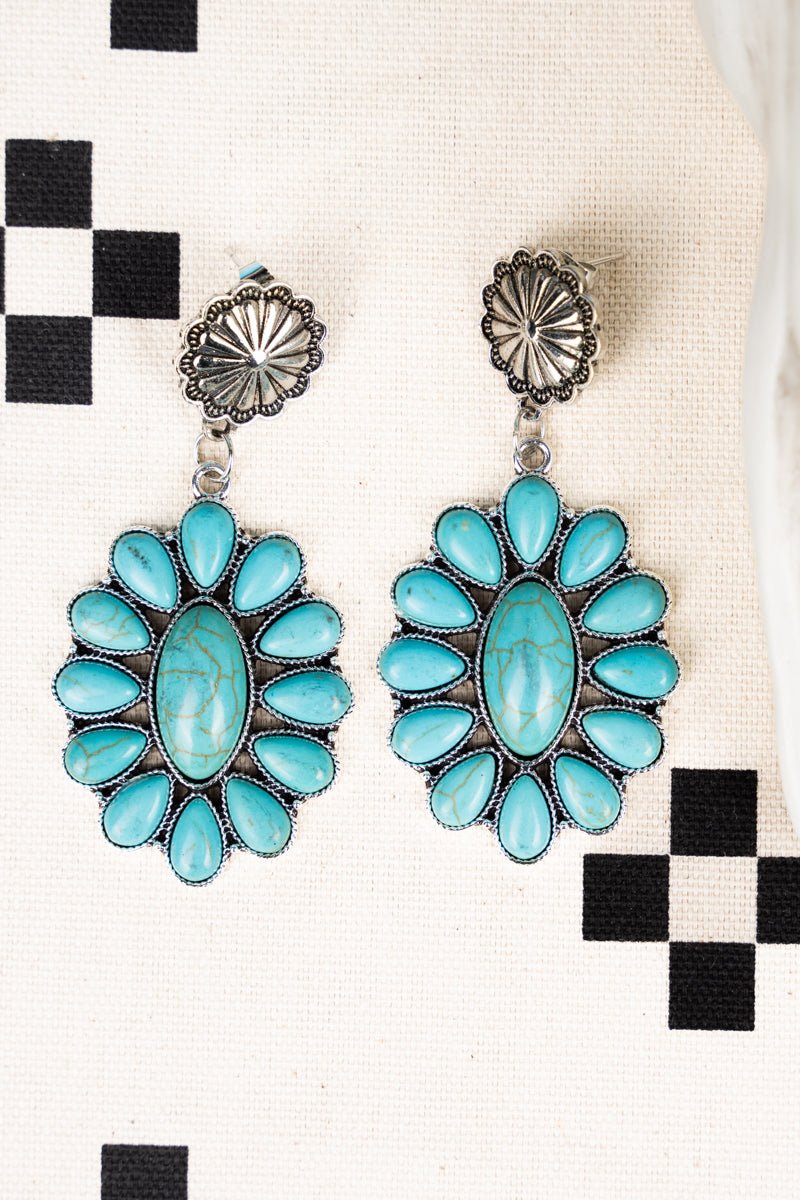 Amazon.com: Handmade Embroidered Flower Earrings from Yucatan Mexico,  Embroidered with bright colored silk threads in vibrant floral patterns.  Add a pop of color and style to any outfit! (Blue Heart) : Clothing,