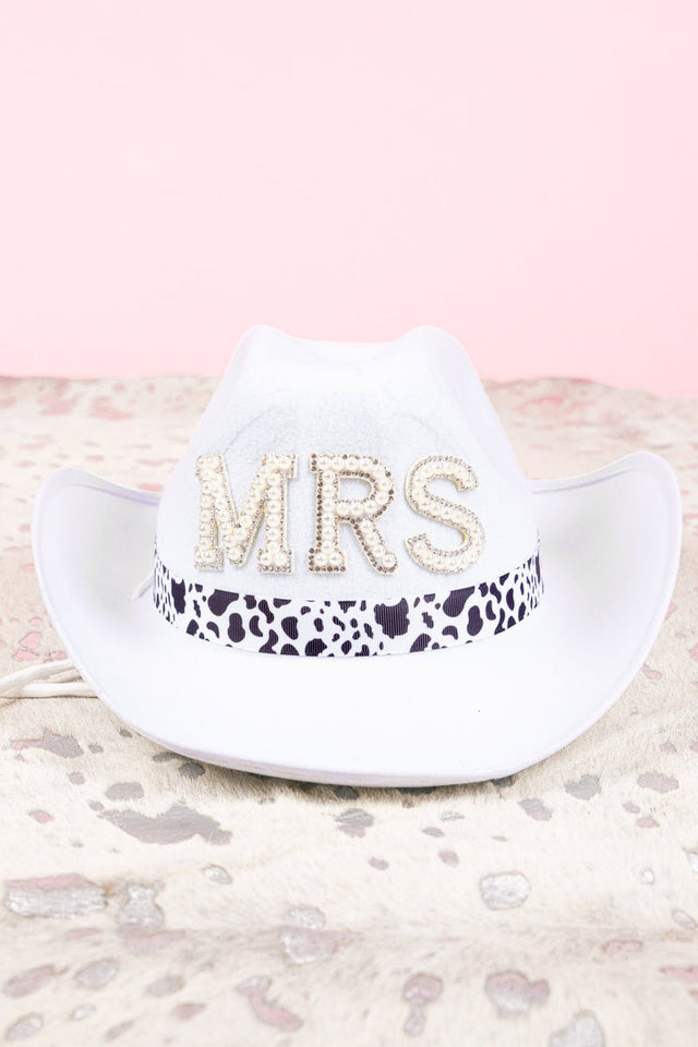 Pearl Broadway Mrs White Cowgirl Hat - Wholesale Accessory Market