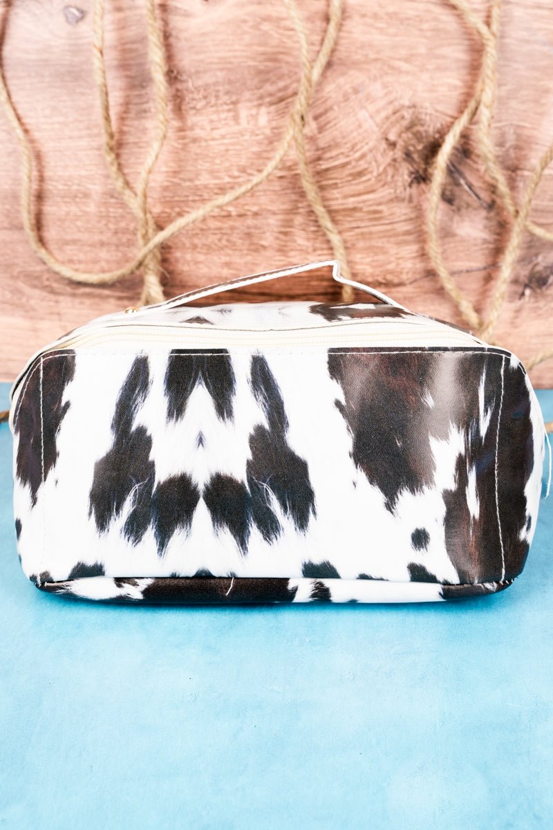 Seize The Moo-Ment Jetsetter Expandable Makeup Bag - Wholesale Accessory Market