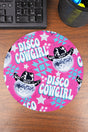 Disco Cowgirl Round Mousepad - Wholesale Accessory Market