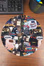 Cowboy Collage Round Mousepad - Wholesale Accessory Market