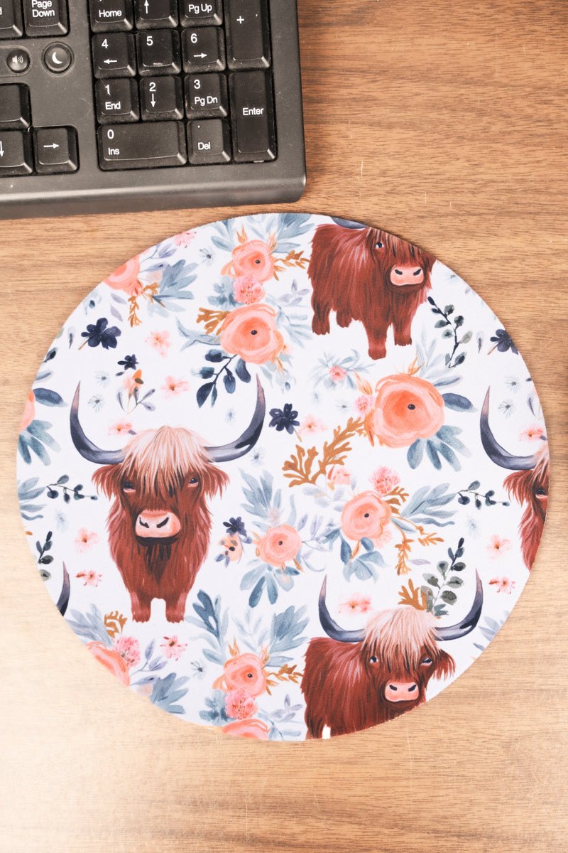 Highland Field Round Mousepad - Wholesale Accessory Market