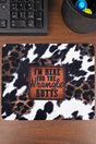 Here For The Wrangler Butts Square Mousepad - Wholesale Accessory Market