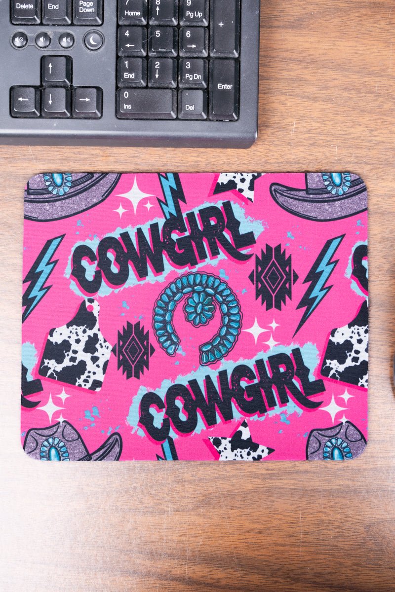 Corrales Cowgirl Square Mousepad - Wholesale Accessory Market