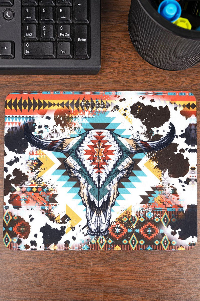 Sedona Steer Square Mousepad - Wholesale Accessory Market