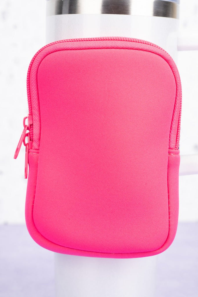 Light Pink Wholesale Tumbler Attachable Bag