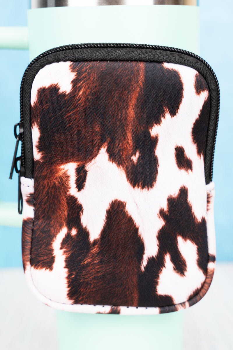 Cassie Cow Tumbler Pouch  Wholesale Accessory Market