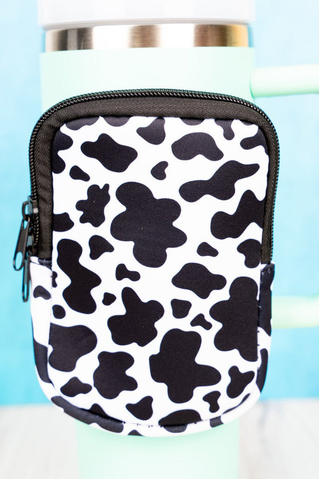 Cassie Cow Tumbler Pouch - Wholesale Accessory Market