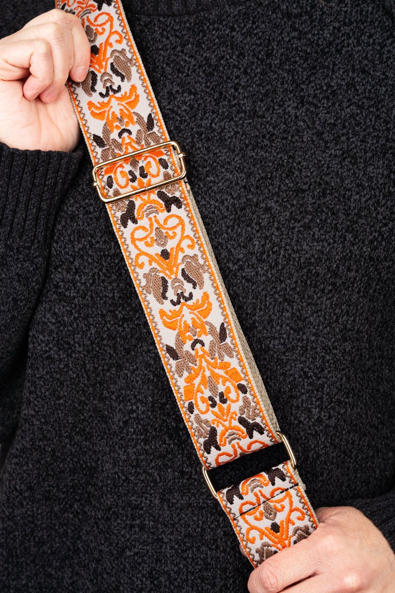 Cayenne Guitar Strap Brown Dani Crossbody - Wholesale Accessory Market