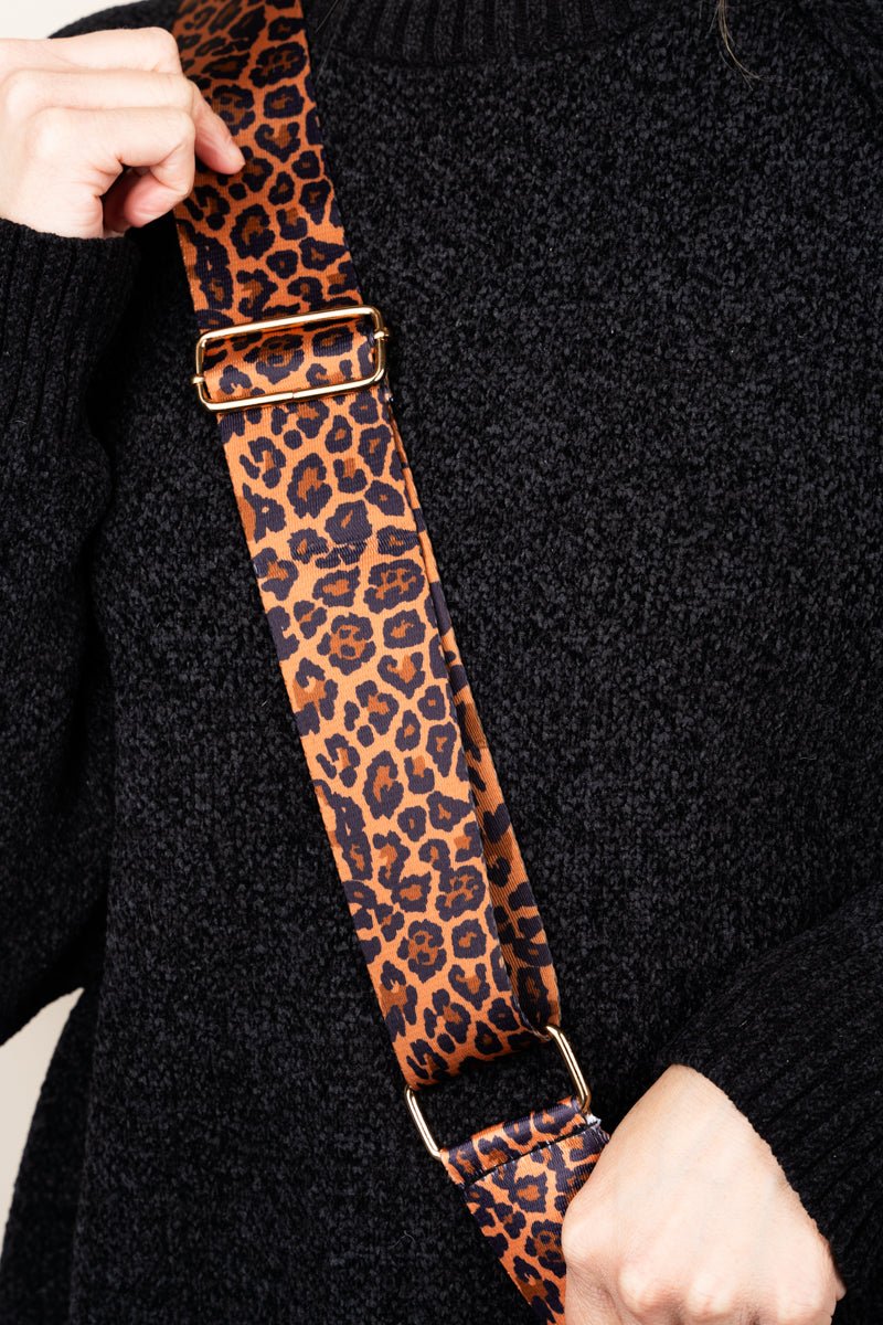 Nala Guitar Strap Brown Dani Crossbody - Wholesale Accessory Market