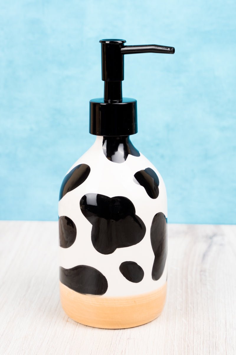 9.25 x 4.5 Country Cow Ceramic Spoon Rest