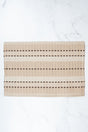 19 x 13 The Dotted Line Cotton Placemat - Wholesale Accessory Market