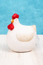 4.25 x 3.75 Hen Solo Tabletop Ceramic Chicken - Wholesale Accessory Market