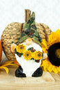 6.5 x 4 Autumn Sunflower Gnome Resin Figurine - Wholesale Accessory Market